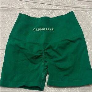 Alphalete Women's Green Shorts